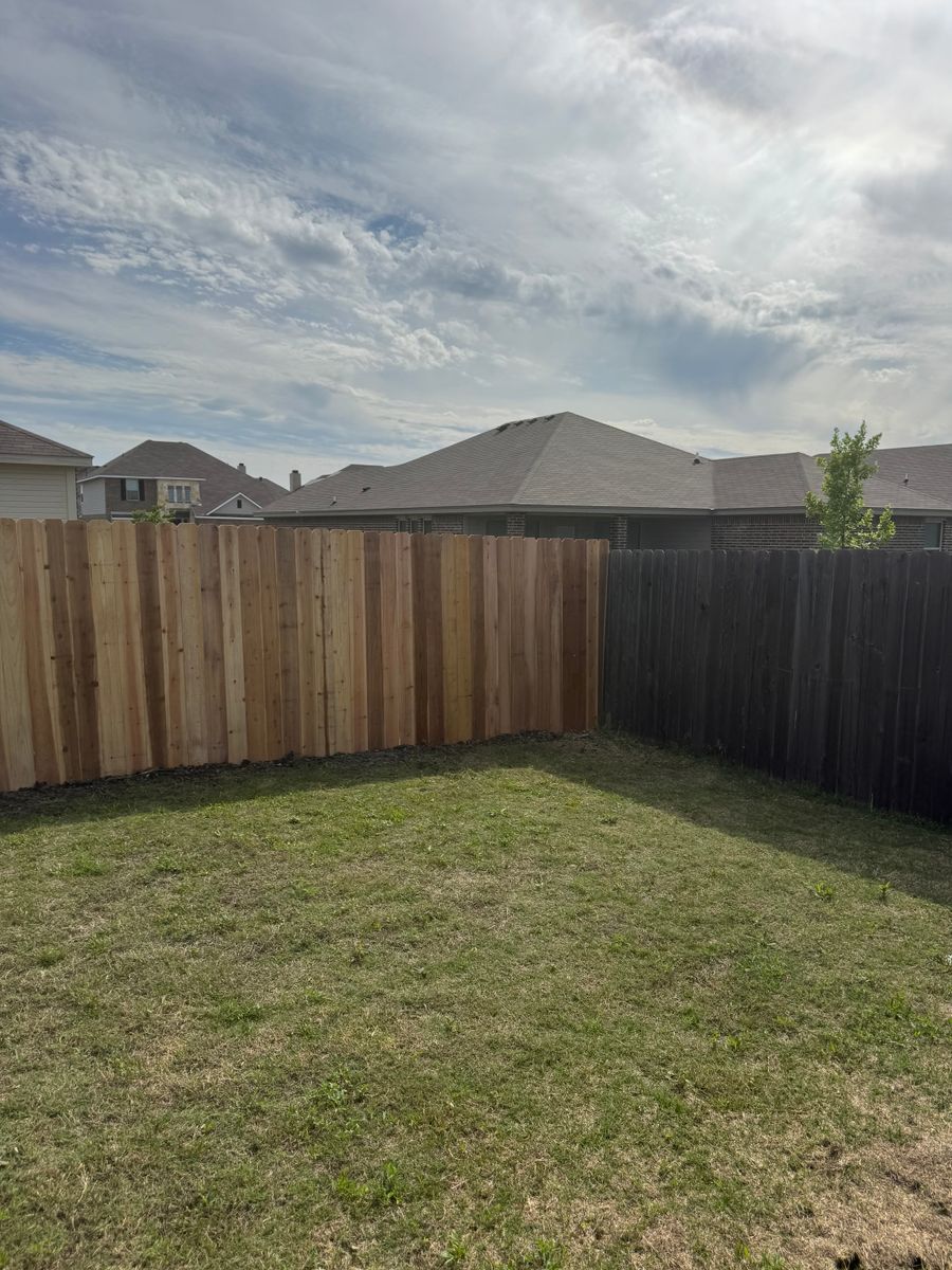 Fence Installation for FBR Welder & Construction in Gatesville, TX