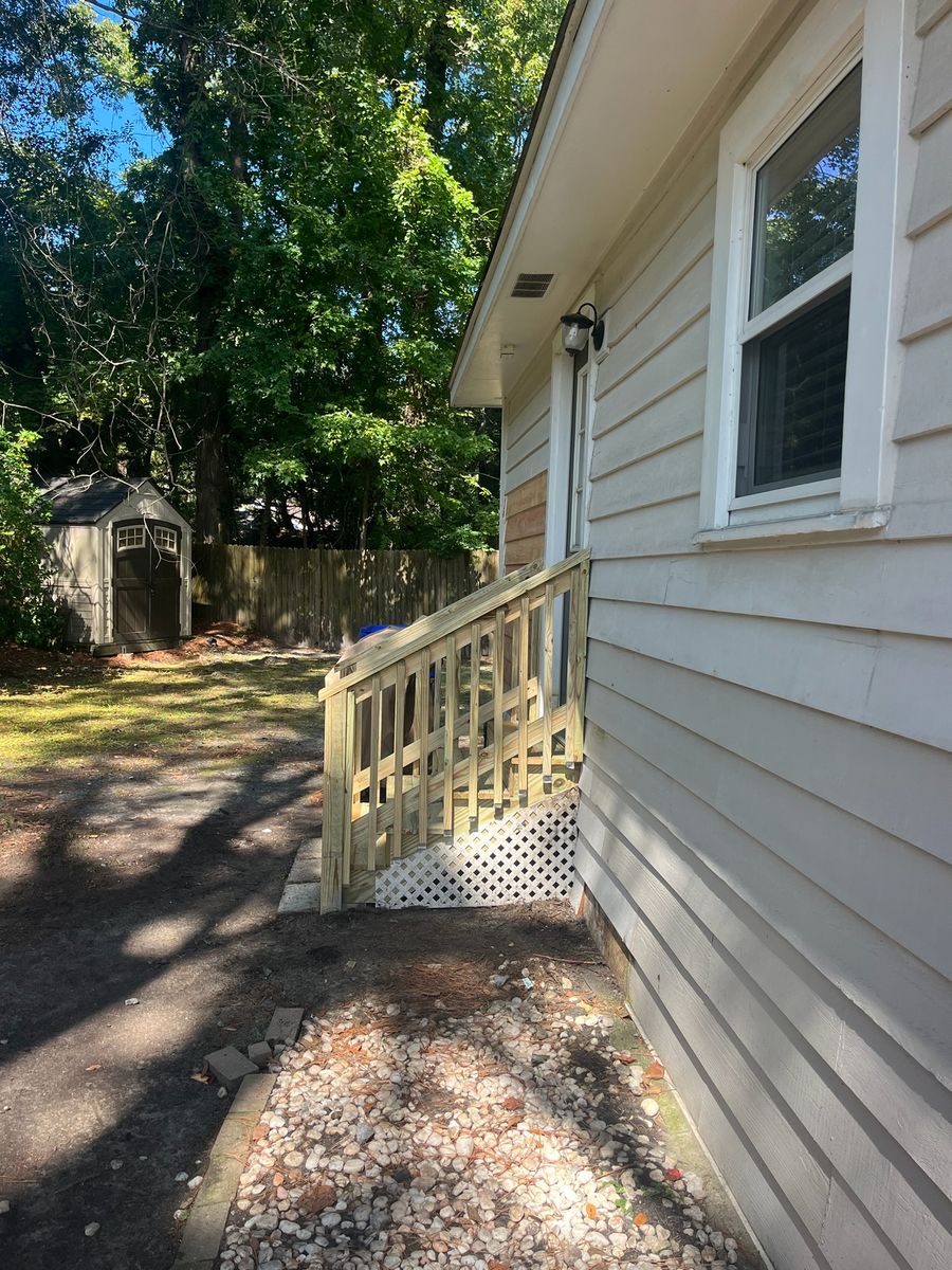 Fencing for Veteran Home Solutions in Summerville, SC