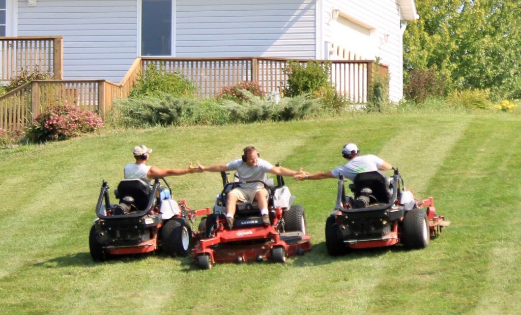 Lawn Mowing for ER Lawn Service in Manchester, MI