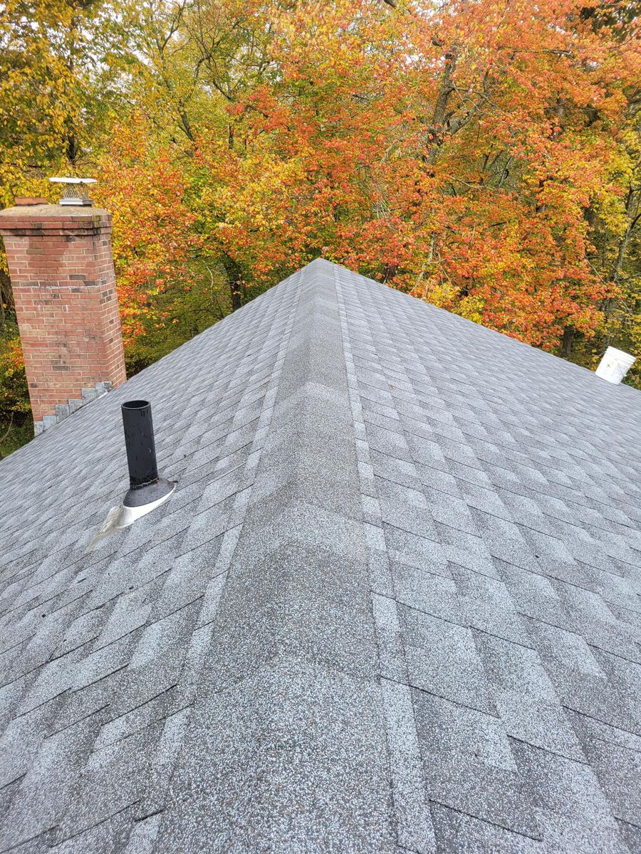 Roofing Installation for CV Construction LLC in Hebron, CT