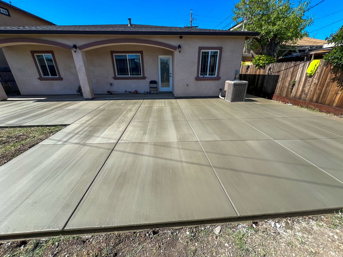 Patio Design & Installation for PREMIER CONCRETE CREATIONS in Stockton, CA