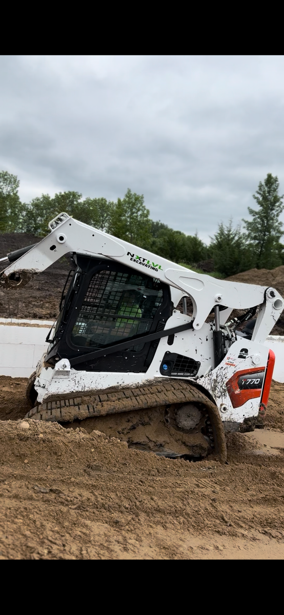 Foundations and basements for NXT LVL Excavating in New London, MN