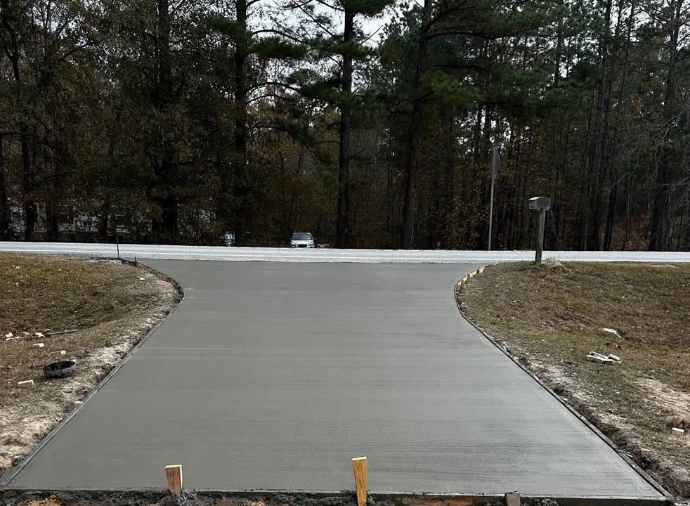 Concrete for V&S Grading in Harlem, GA
