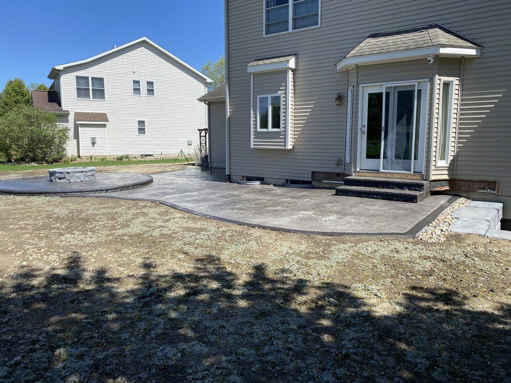 Patio Design & Installation for JW Concrete Services LLC in Lansing, MI