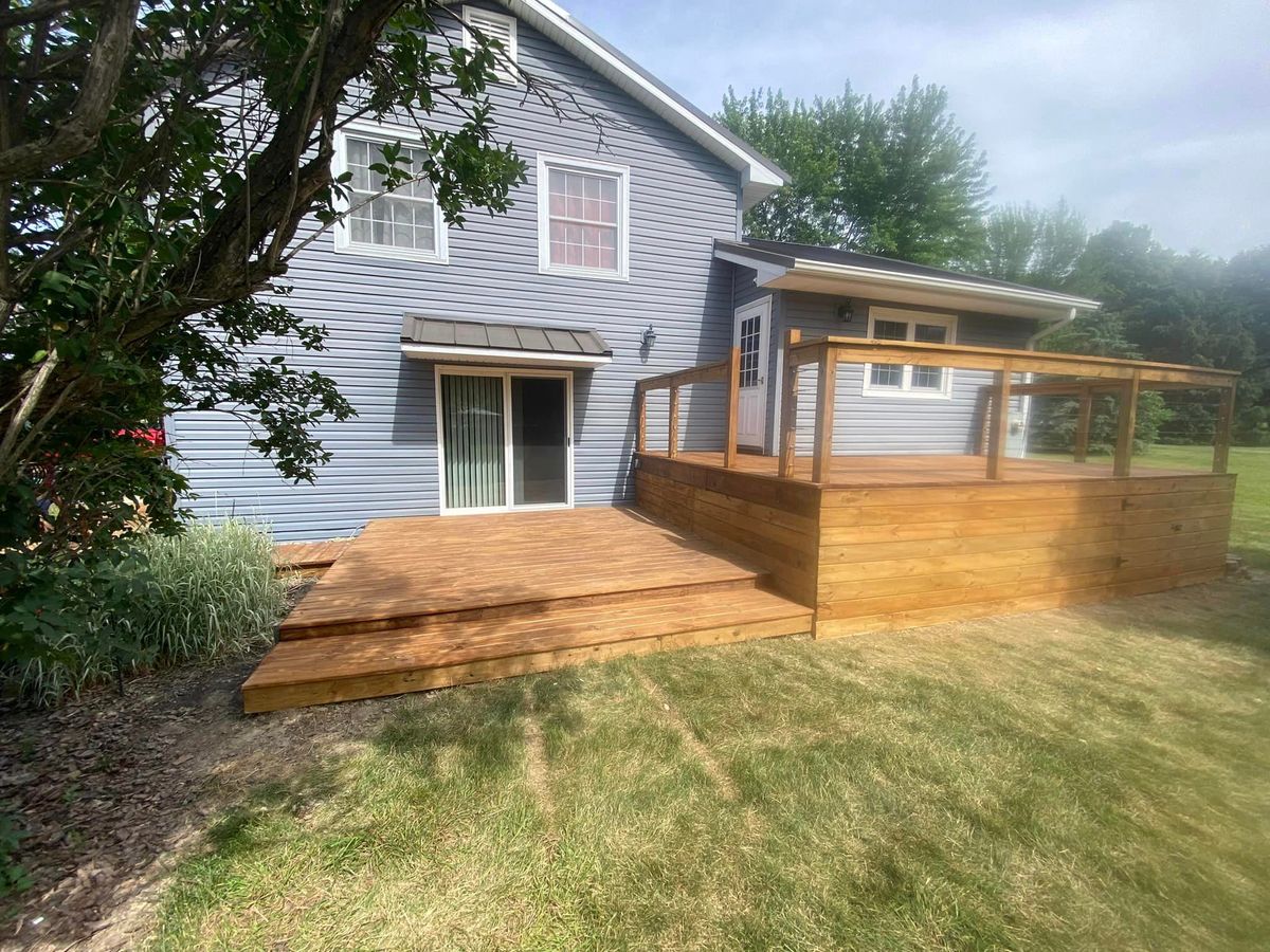 Carpentry for Ed's Home Improvement in Bluffton, OH