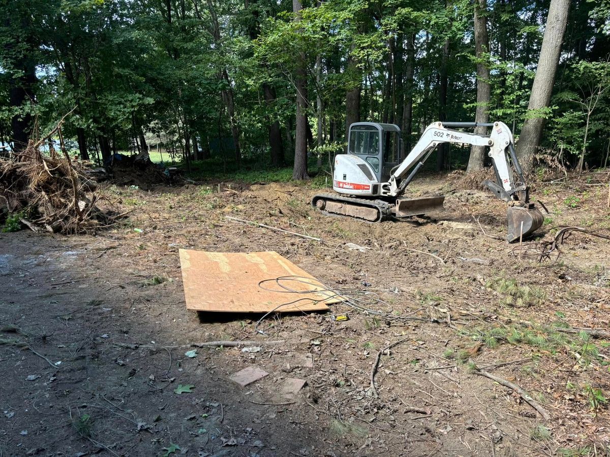 Land Clearing & Demolition for A&A Enterprises in Southampton, MA
