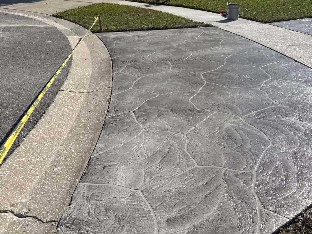 Decorative Concrete Overlays for Absolute Grey's LLC in Kissimmee, FL