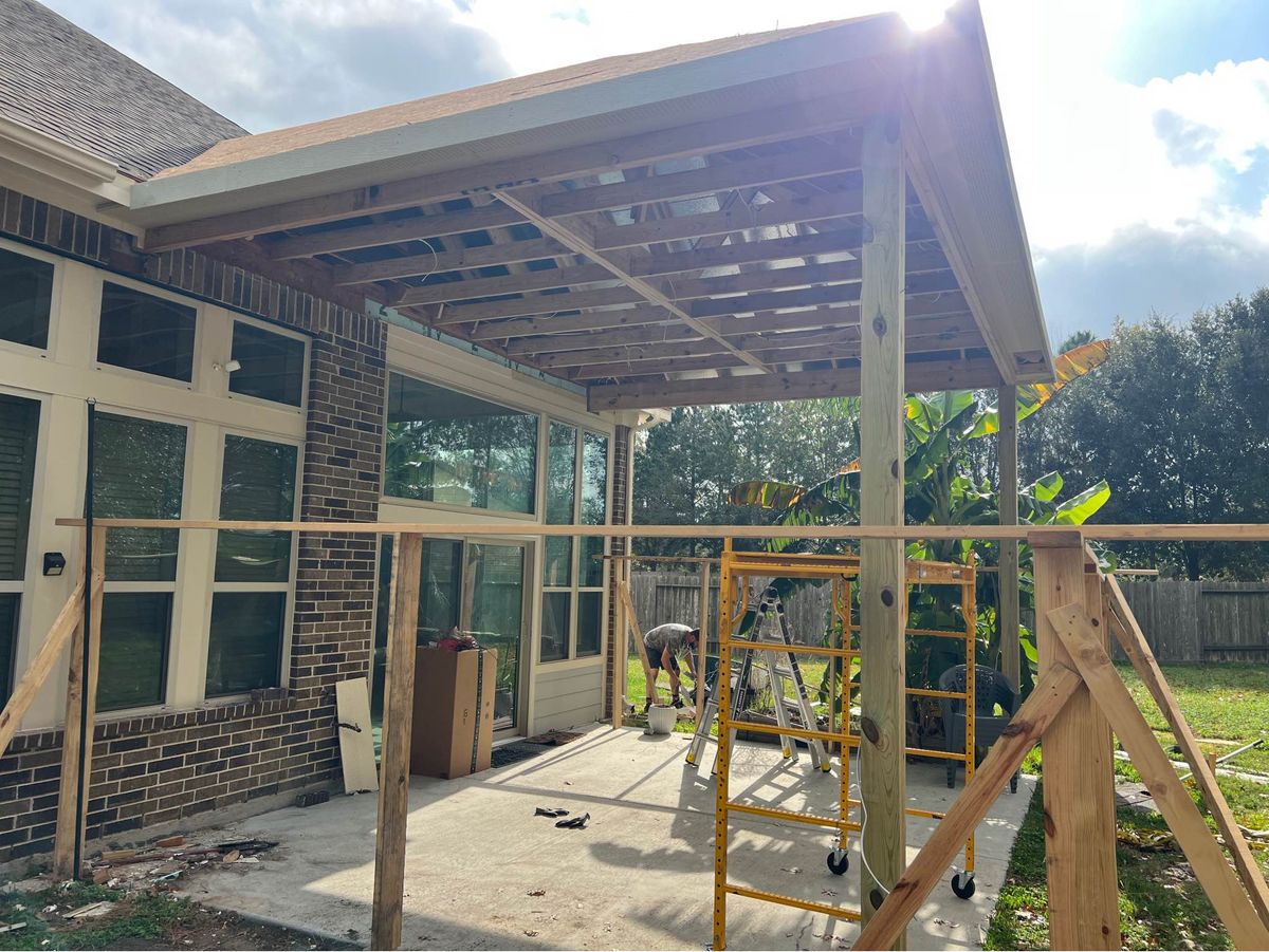 Deck & Patio Installation for McNeill Services in Magnolia, TX