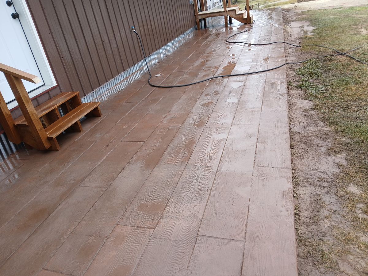 Concrete work for Blue Mountain Construction in Roundup, MT