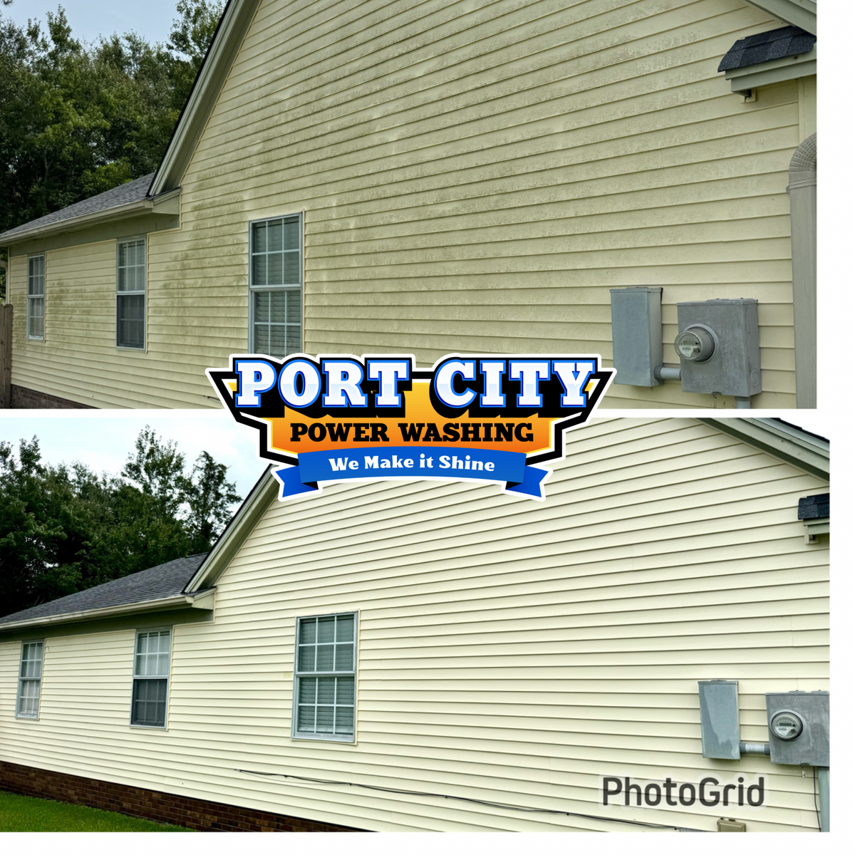 House Softwash for Port City Power Washing in Wilmington, NC