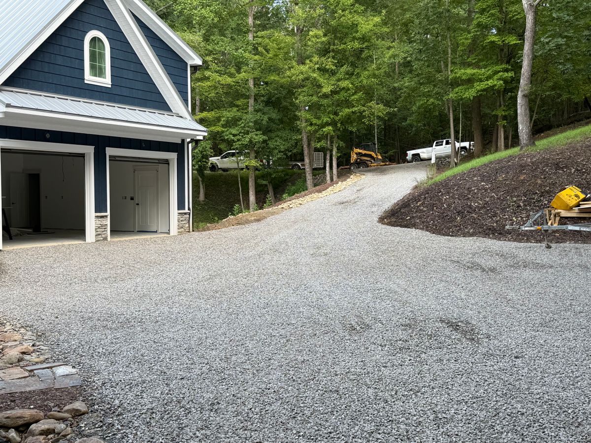 Land Grading for CST Dirt Solutions in Rowan, NC