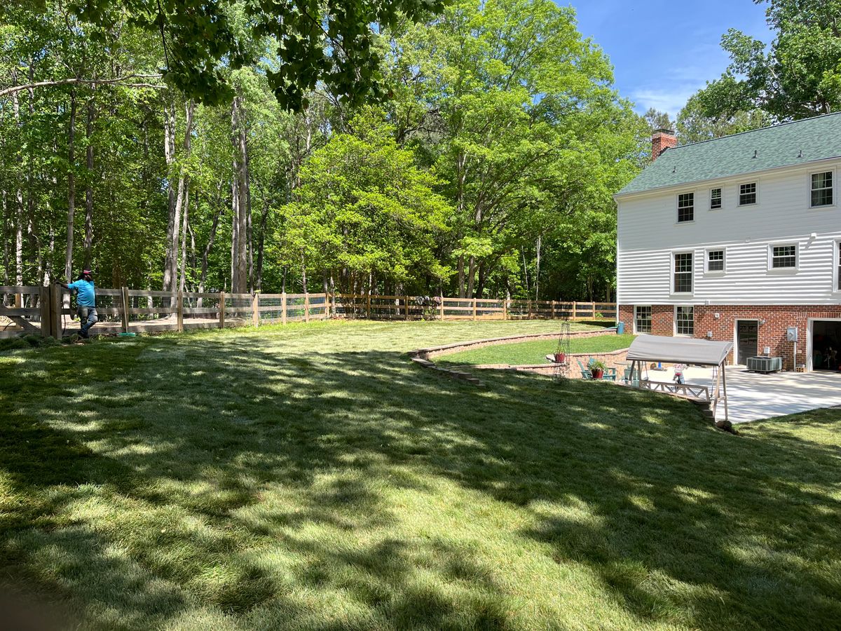 Sod Delivery and Installation for Atlas Home Services in Mechanicsville, VA