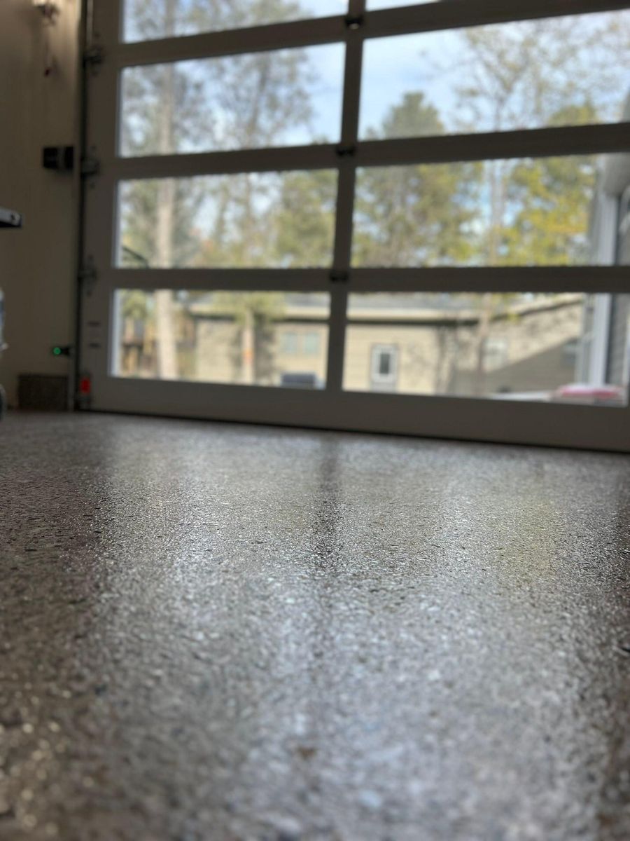 Commercial Epoxy Flooring for Rockstarz Concrete Design in Spearfish, SD