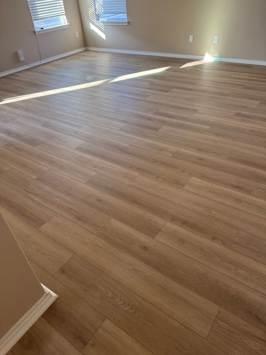 Flooring for L.P. Contractors in San Antonio, Texas