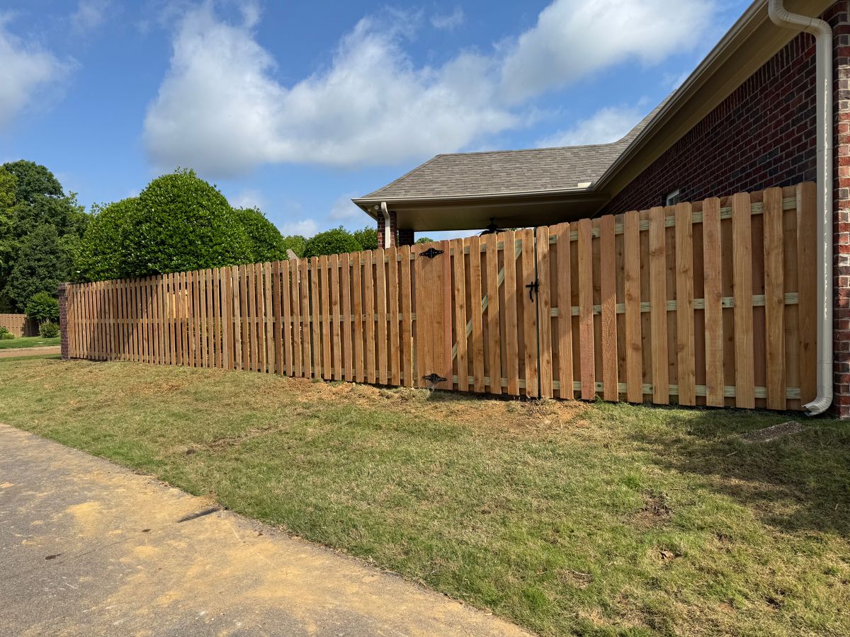 Fence Installation for Manning Fence, LLC in Hernando, MS