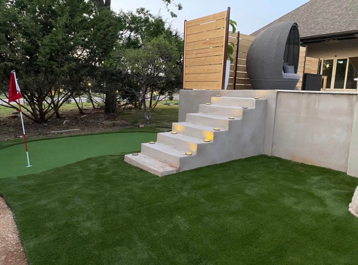 Turf Installation for Creative Edge Co. in San Antonio, TX