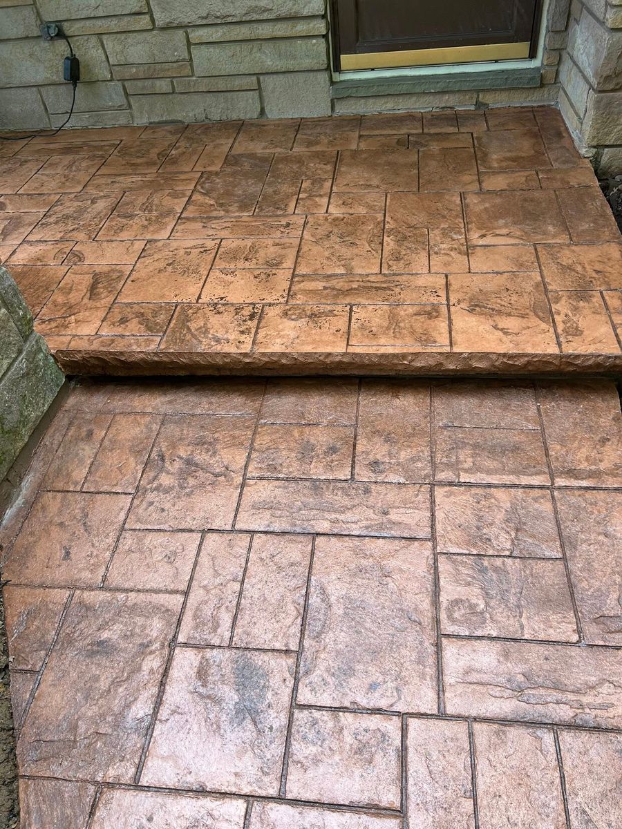 Stair Design & Installation for Ben’s Concrete Services in Port Matilda, PA