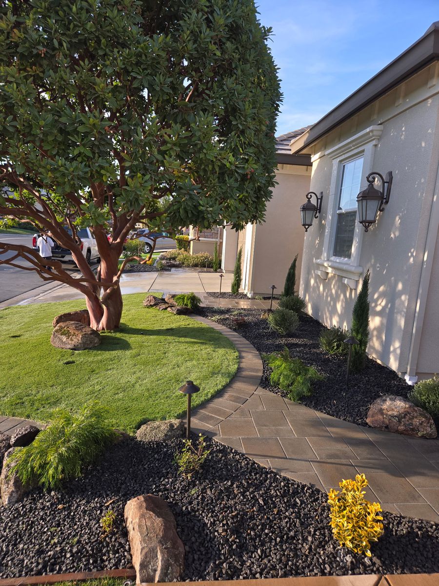 Landscape Installation for LEBEC, Inc in Brentwood, CA