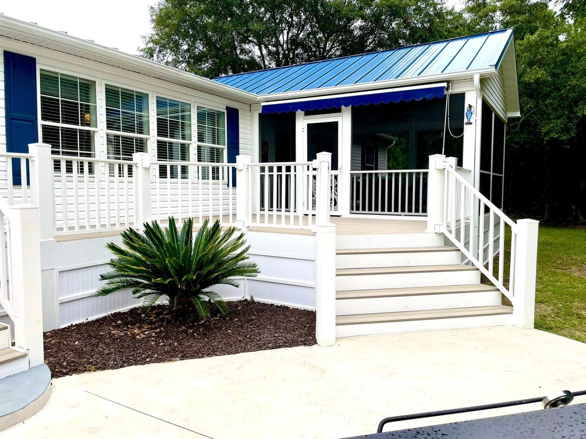 Deck & Patio Installation for South Banks Builders LLC in Newport, NC