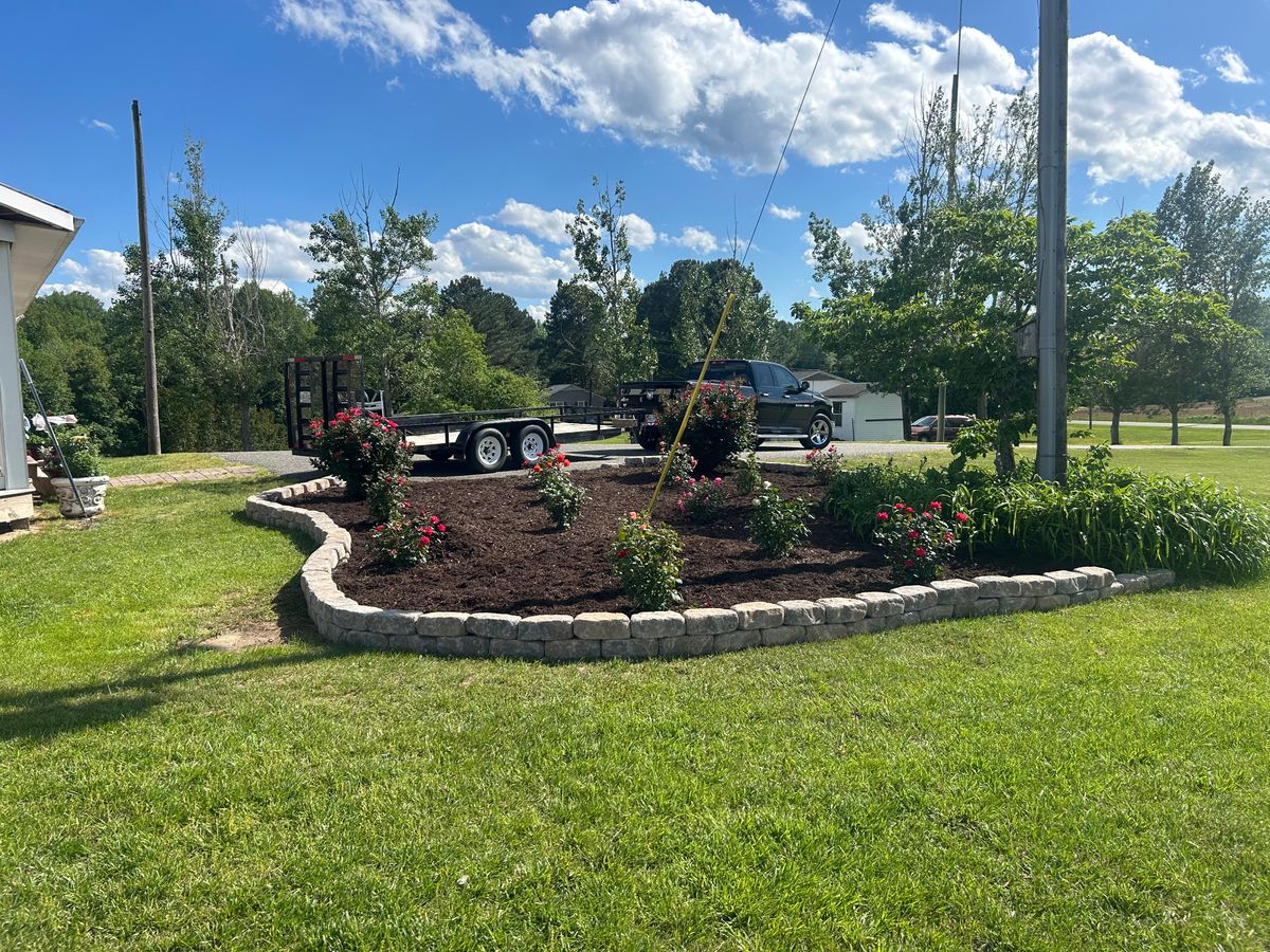 Retaining Wall Construction for The Whole 9 Yards Landscape VA in Heathsville, VA
