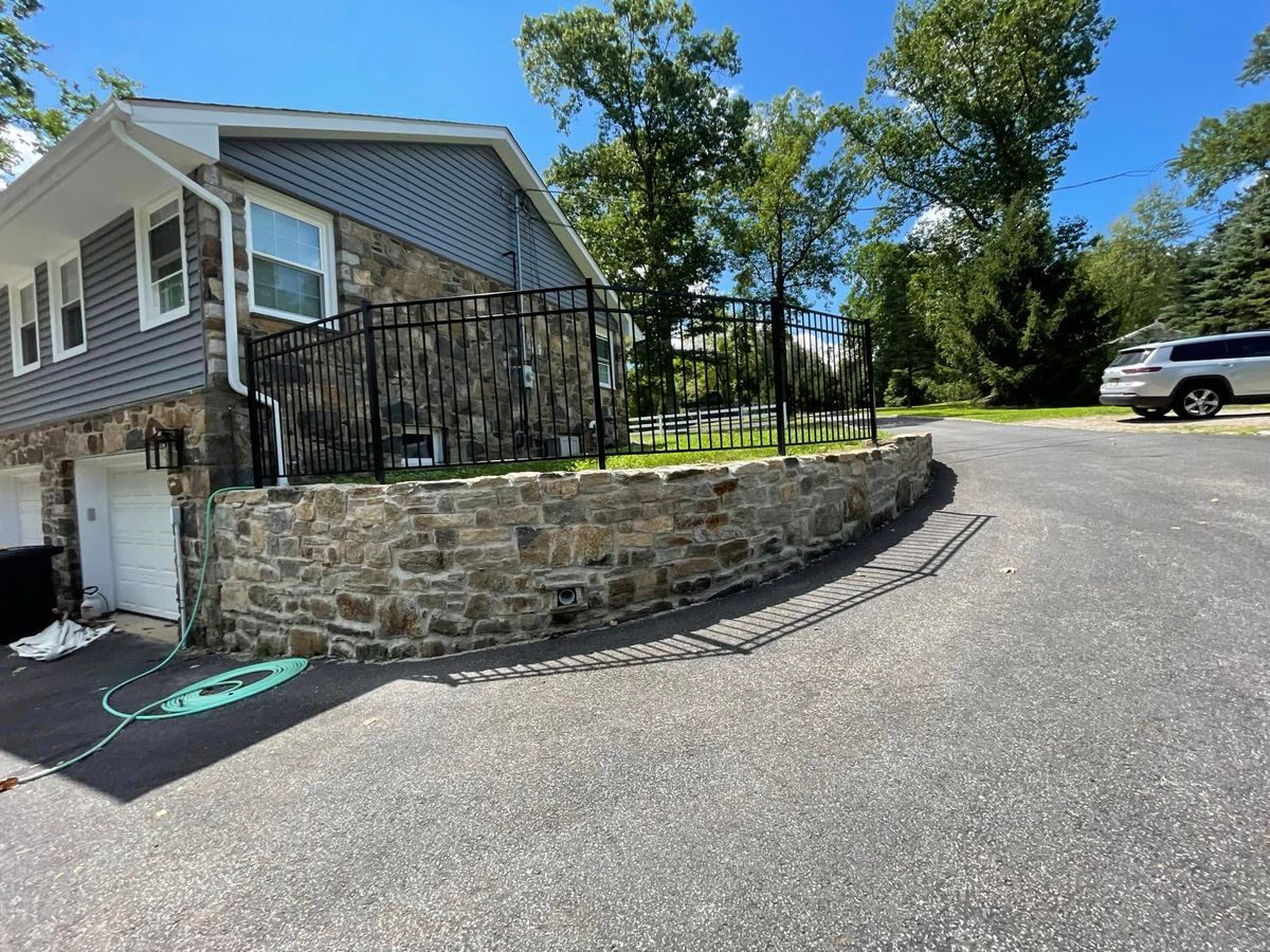 Retaining Wall Construction for DNA Landscapes in Hackettstown, NJ