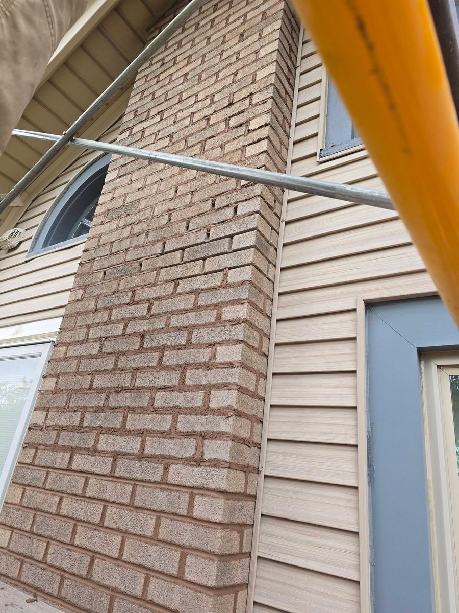 Brickwork for JM Restoration LLC. in South Milwaukee, WI