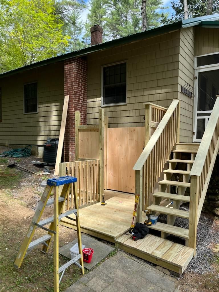 Decks Restorations for Jalbert Contracting LLC in Alton, NH