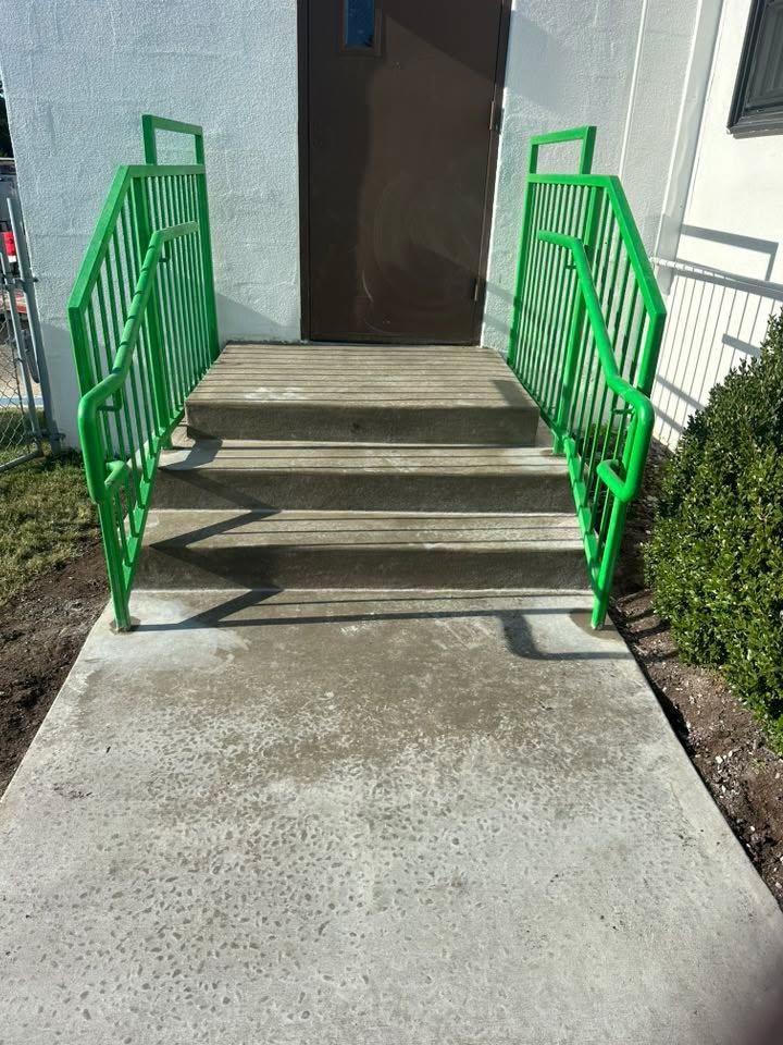 Stair Design & Installation for GV Concrete LLC in Cherry Hill Township, NJ