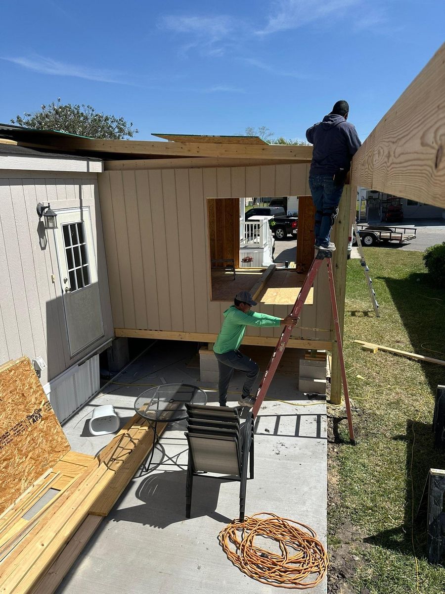 Carpentry for Triple JP Contractors in San Benito, TX