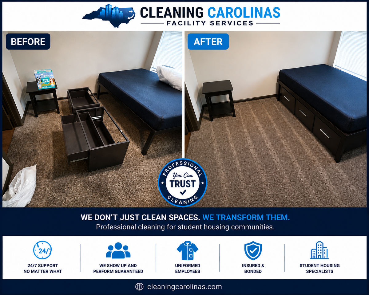 Carpet Cleaning for Cleaning Carolina’s LLC in Greensboro, NC