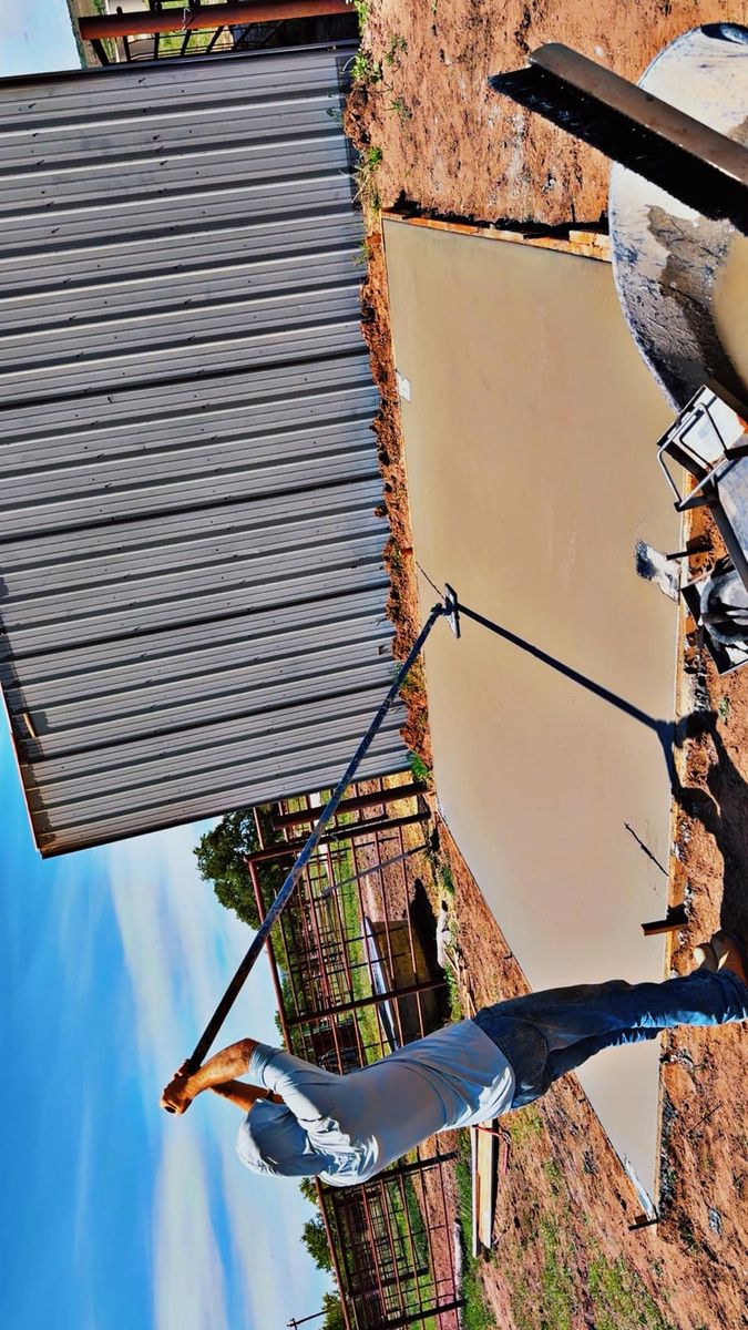 Red Iron Buildings for TC Concrete in Elk City, OK