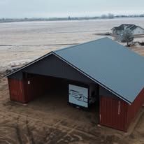 Post Frame Buildings/Carports for Austin LoBue Construction in Cottonwood, CA