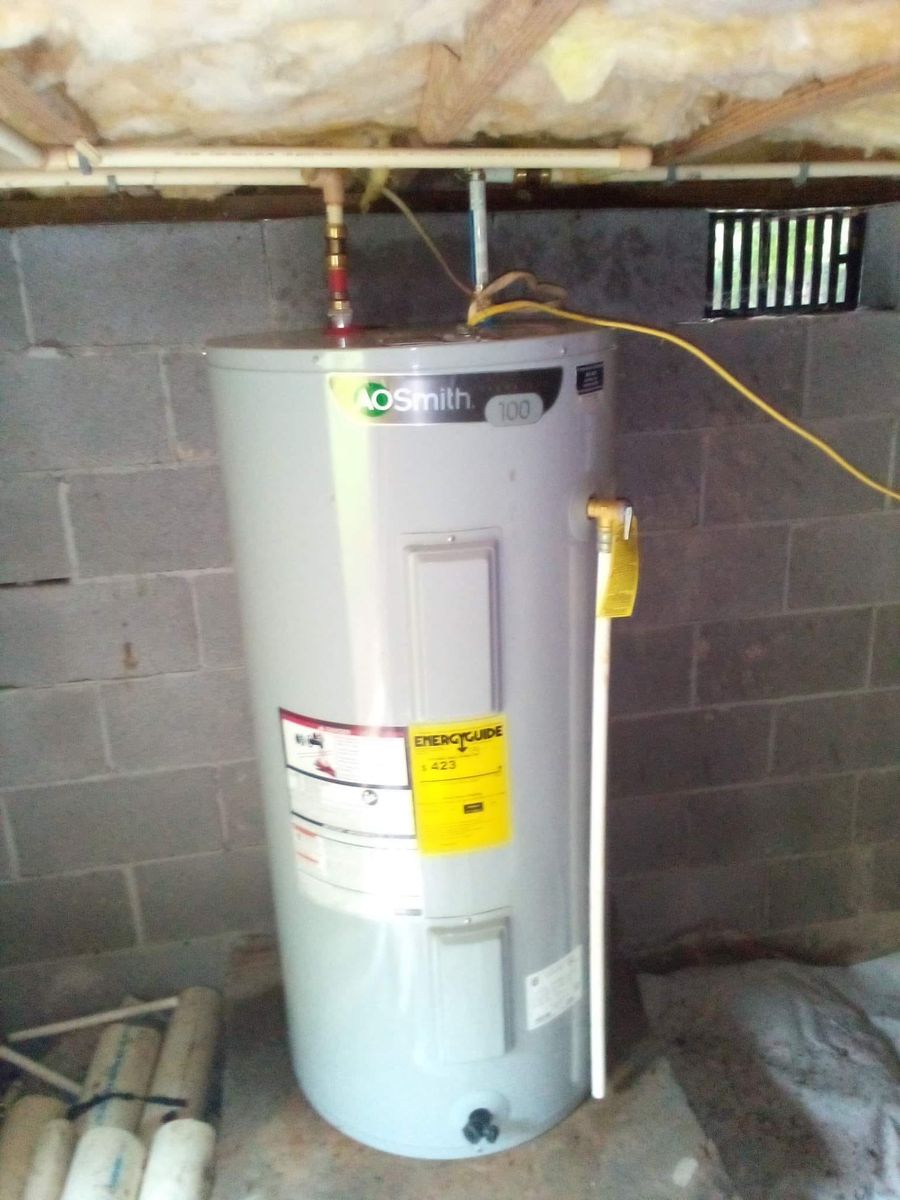 Water Heater Services for Forrest Plumbing and Septic Service LLC in Summerville, GA