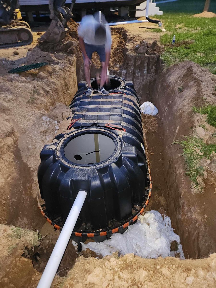 Trenching & Drainage Systems for West TN Dirt Works in Lexington, TN