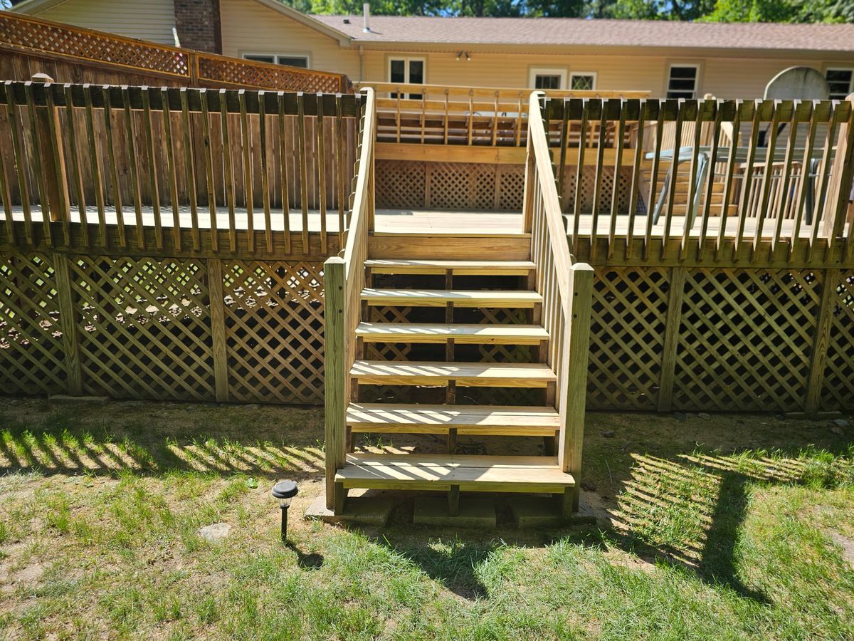 Deck Restoration for South Coast Decks LLC in Mansfield, MA