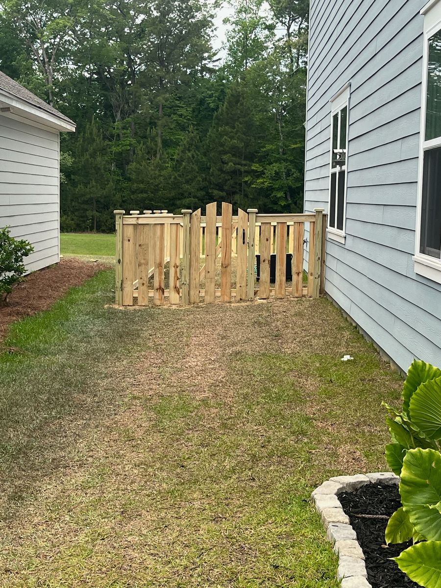 Fencing for Veteran Home Solutions in Summerville, SC