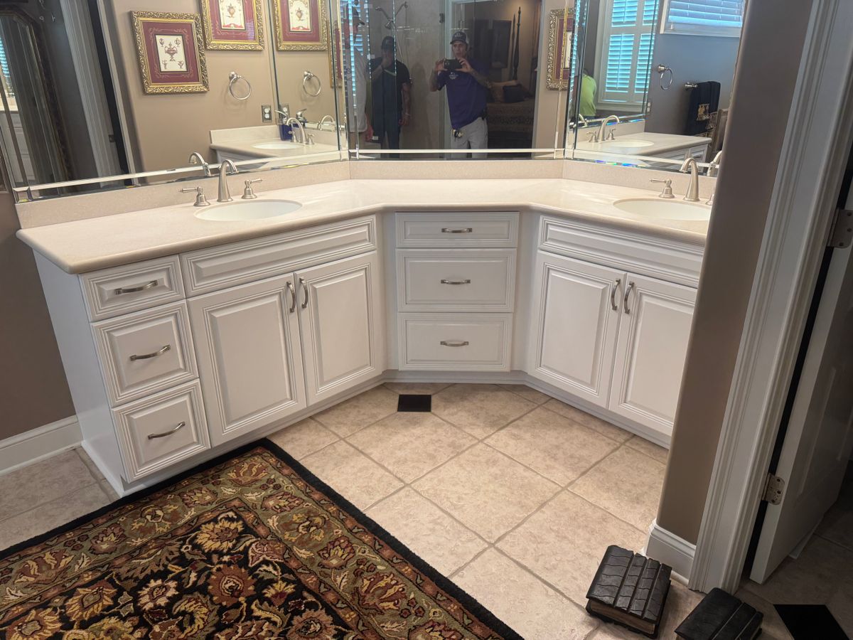 Bathroom Renovation for Newbury Construction & Remodeling LLC in Trenton, TN