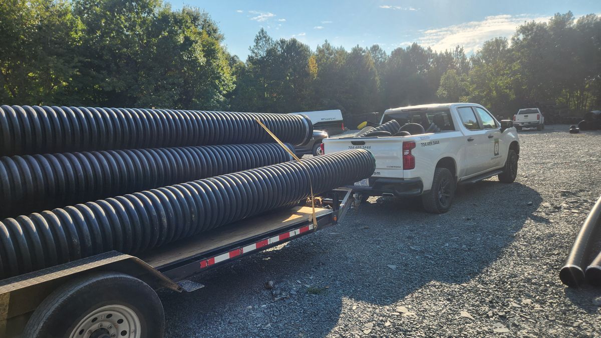 Culverts for Drain My lawn in Monroe, NC