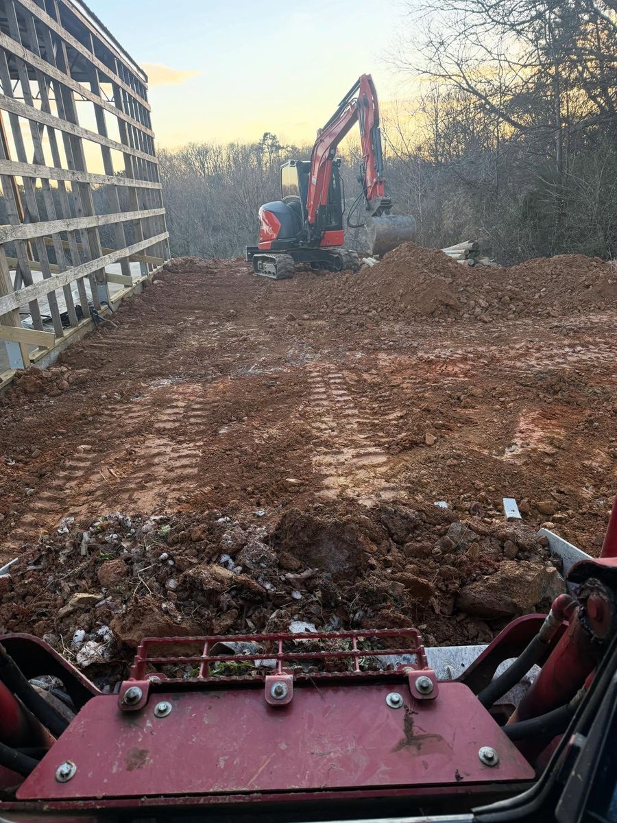 Grading & Site Preparation for Mighty Moose in Charlotte, NC