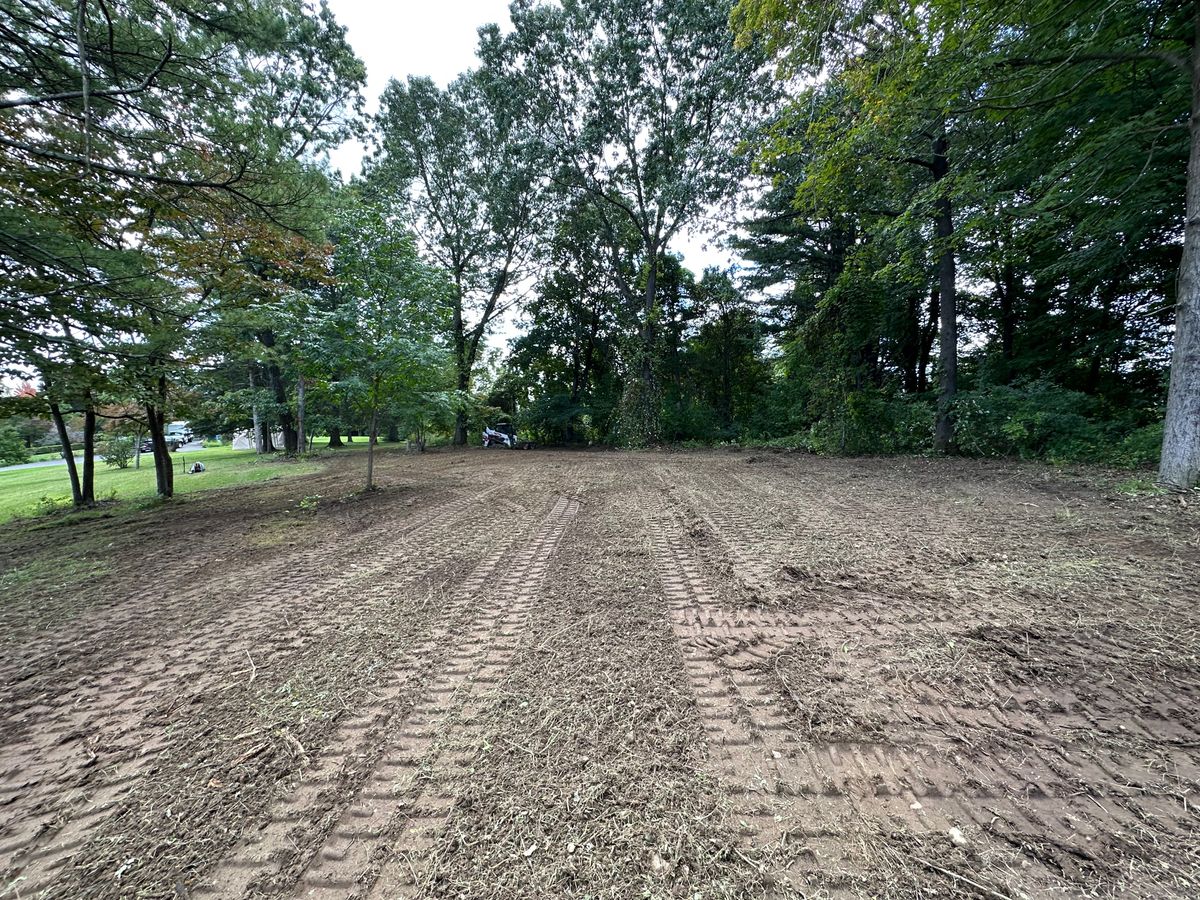 Land grading for NK Landscaping LLC in Dutchess County, NY