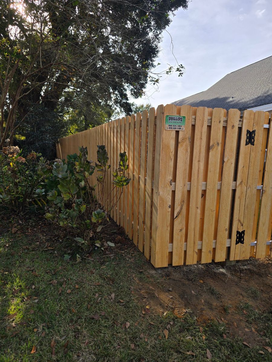 Fence Repair for Phillips Fencing Solutions in Pensacola, FL