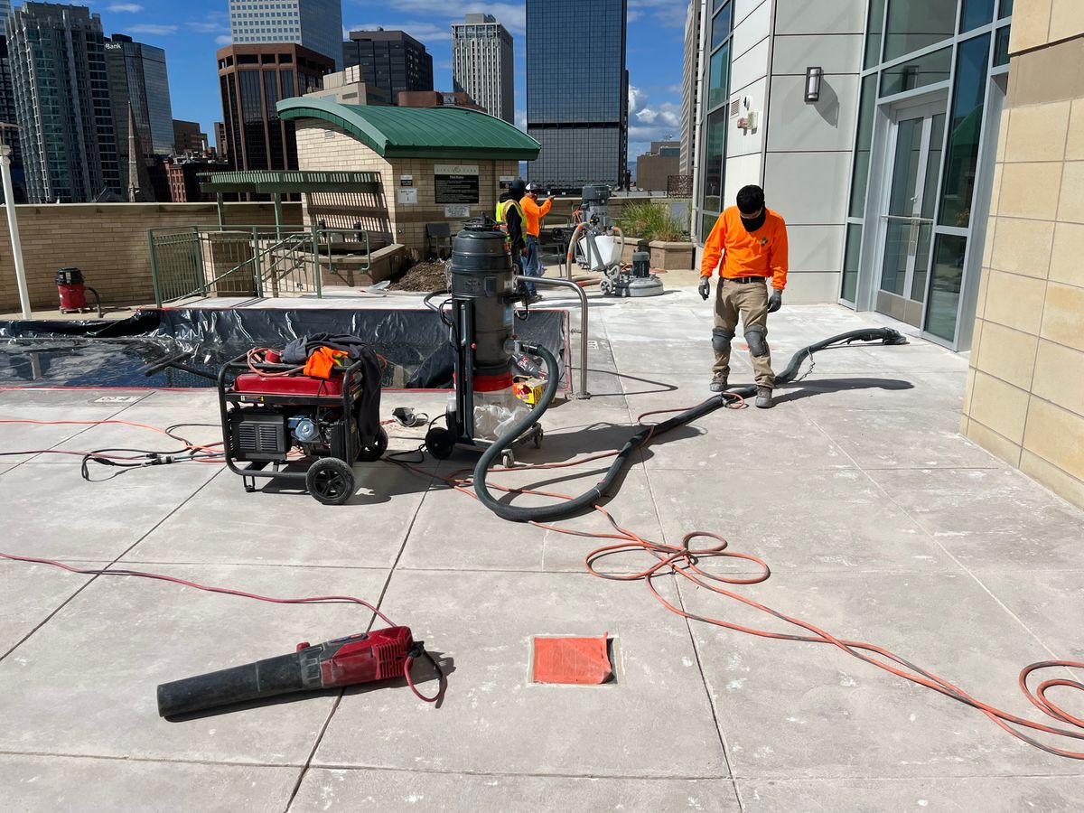 Floor Leveling and Prep for Box State Surface Prep in Denver, CO