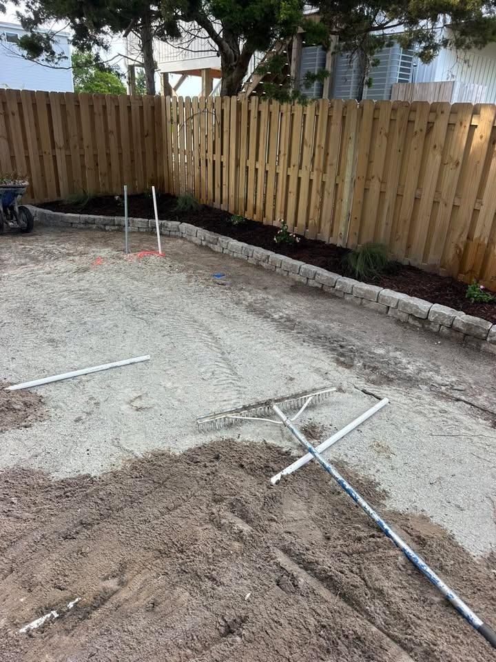 Hardscaping for Carolina Odd Jobs Inc. in Sneads Ferry, NC