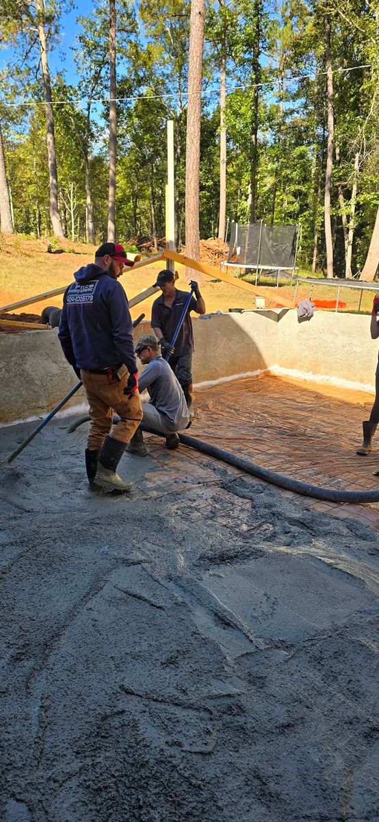 Concrete for Precision Enterprise Construction LLC in Loganville, GA
