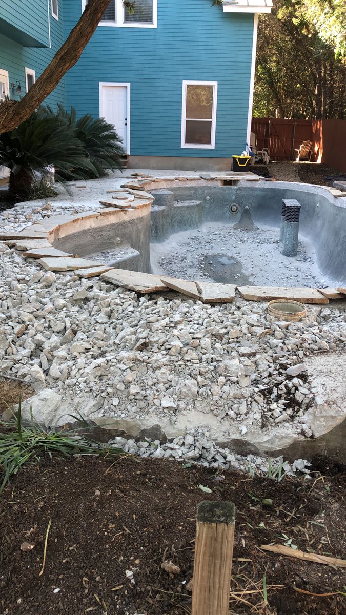 Swimming Pool Renovations for UBER FORCE in San Antonio, TX