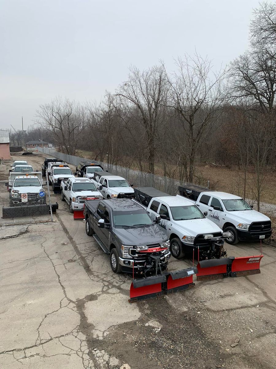 Commercial Snow Removal for Contemporary Landscape in St. Louis, MO