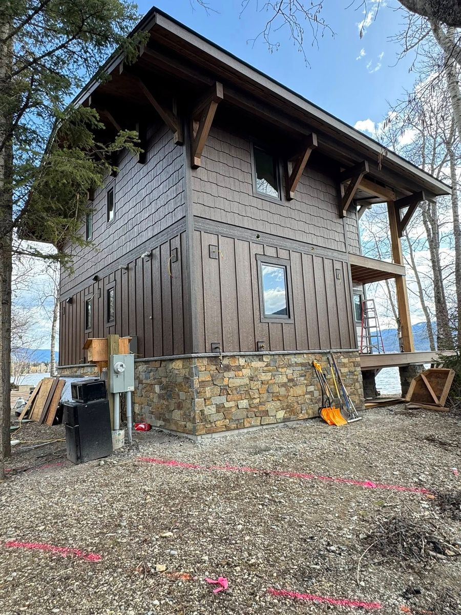 Masonry for Holden Custom Homes in Kalispell, MT