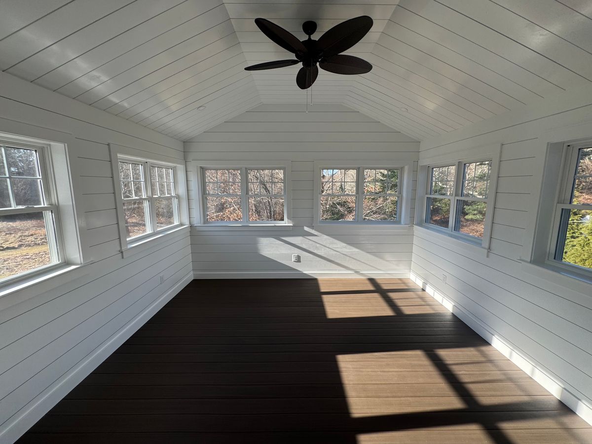 Frame To Finsh Carpentry for Belfort Builders in Kingston, MA