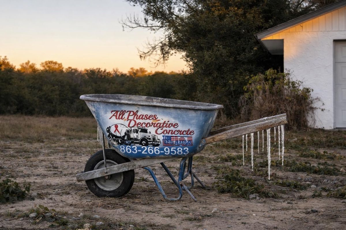 Concrete Slab Construction for All Phases Decorative Concrete in Sebring, FL