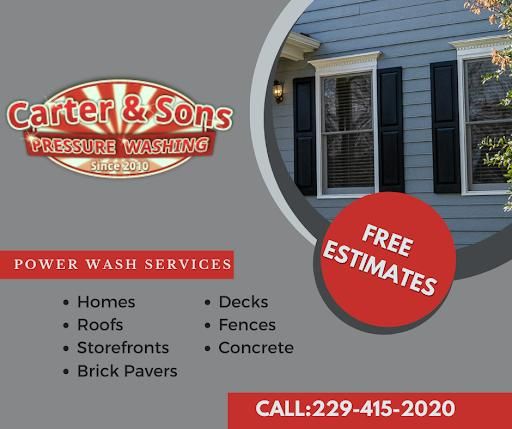 Roof Cleaning for Carter & Son's Pressure Washing in Thomasville, GA